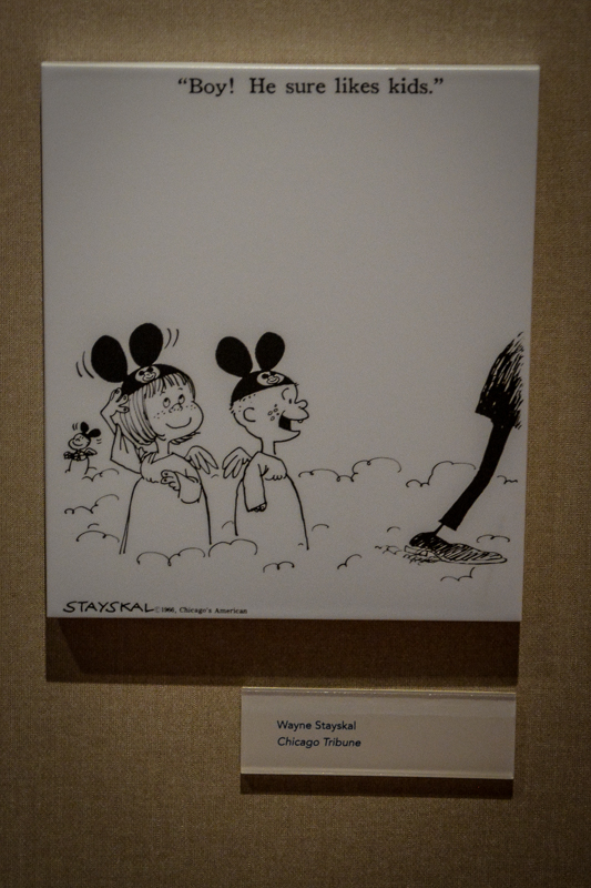 Walt Disney political cartoon