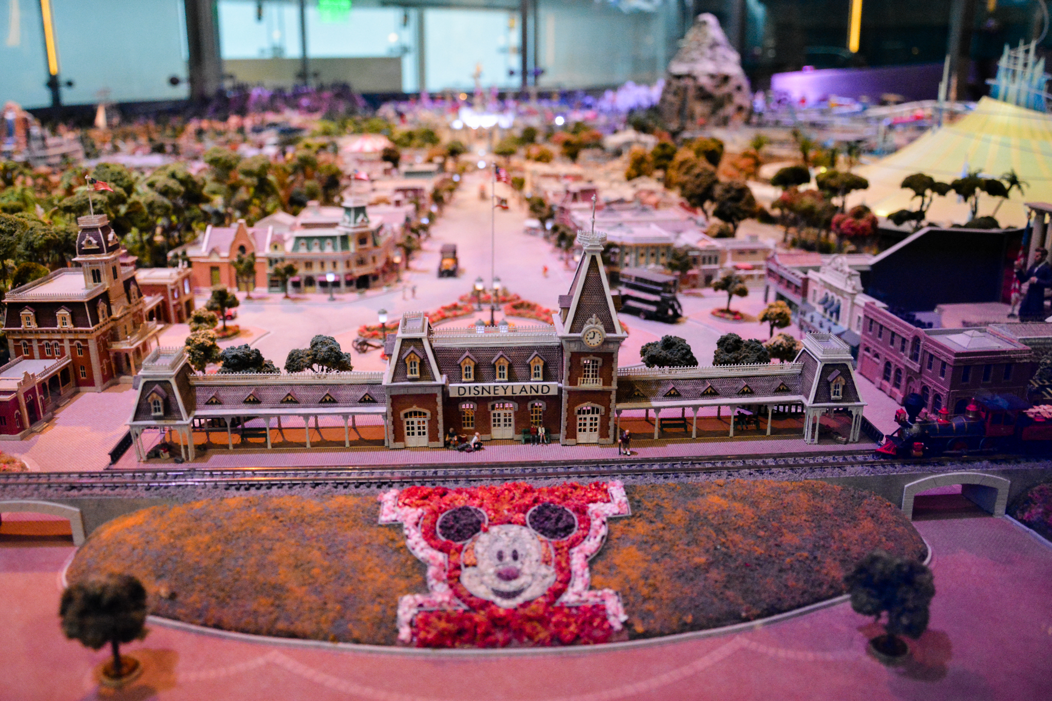 model of Disneyland Walt Disney Family Museum