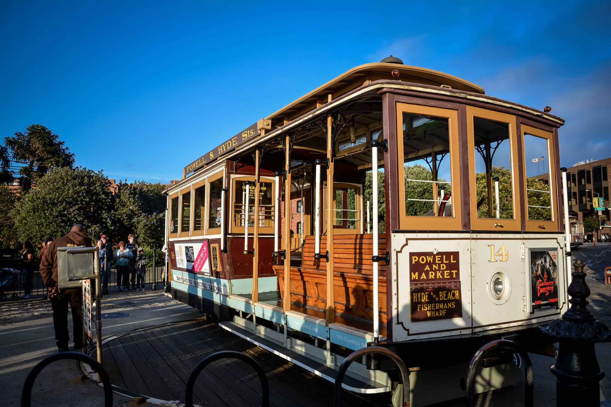 Cable Car Turnaround in San Francisco