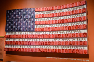 Flag at the GWB Presidential Library