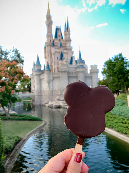 best magic kingdom snacks mickey ice cream bar