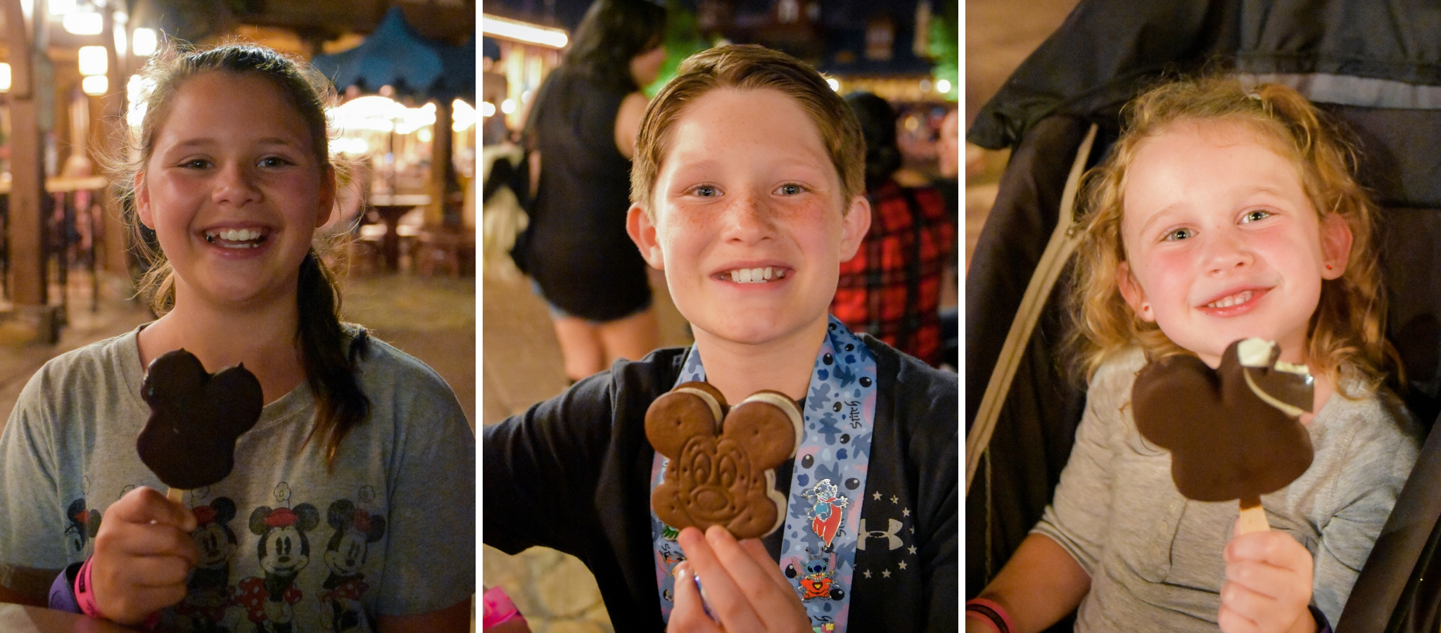 Unlimited Mickey premium ice cream bars and ice cream sandwiches during After Hours events