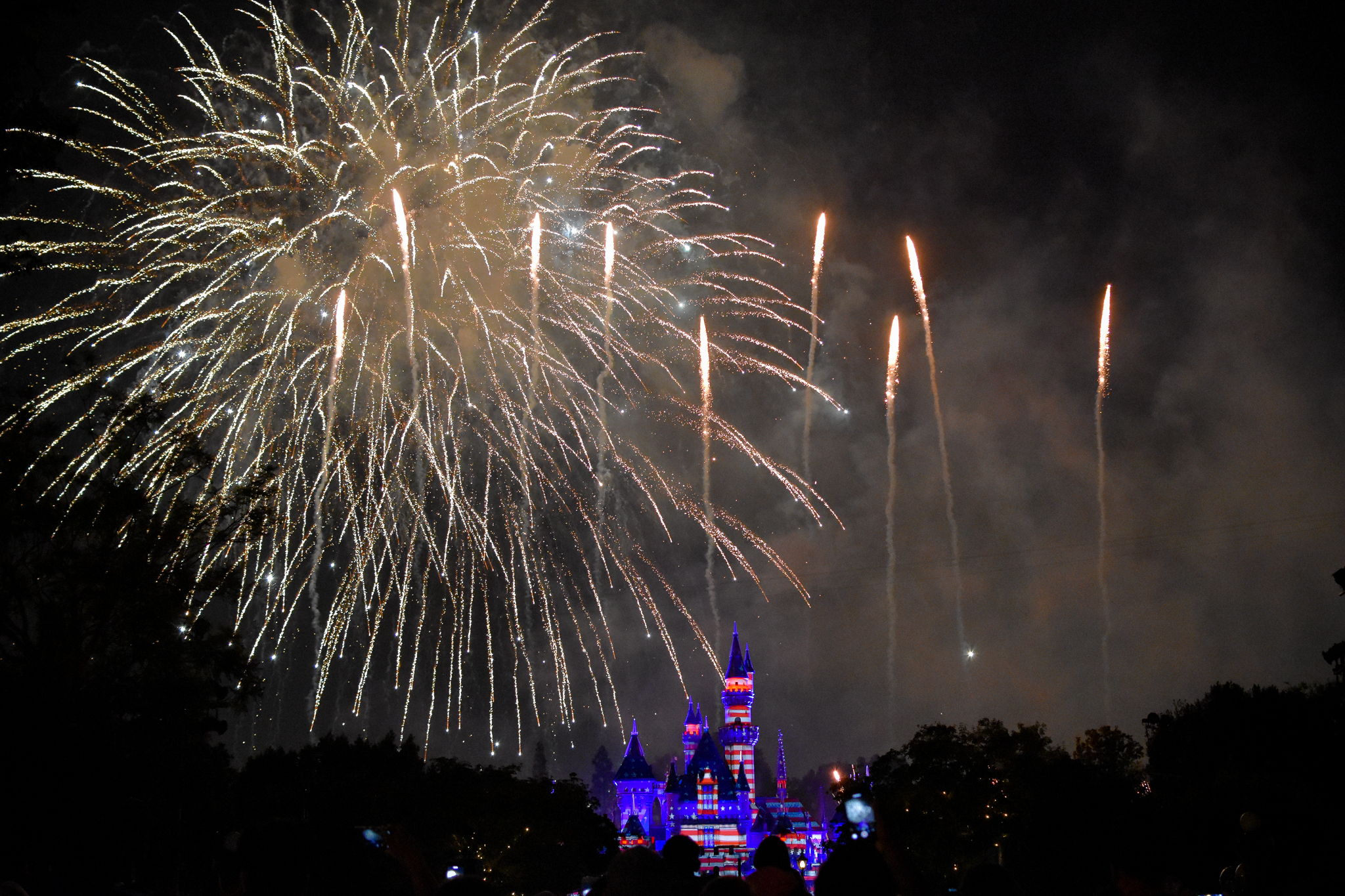 Disneyland 4th of July fireworks