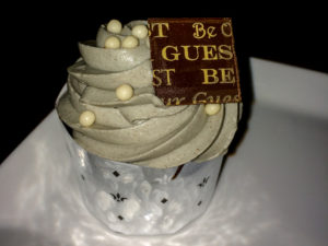 Grey Stuff Cupcake from Be Our Guest