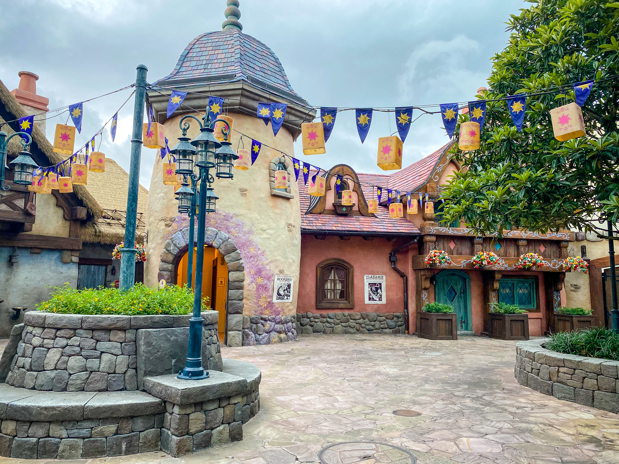 Tangled Toilets in Fantasyland of Magic Kingdom