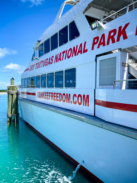 Yankee Freedom III - the concessionaire for Dry Tortugas National Park