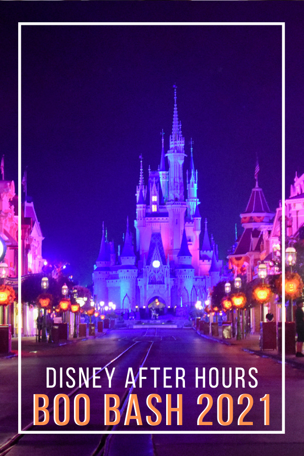Disney After Hours Boo Bash 2021 Halloween Party