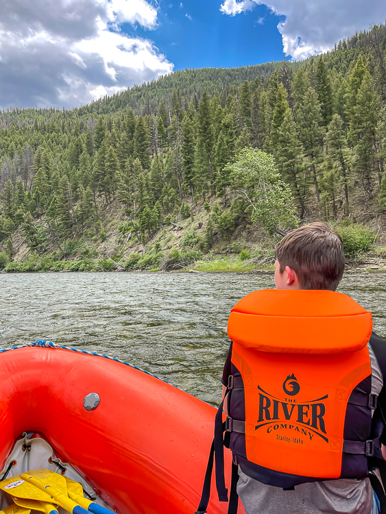 The River Company whitewater rafting with kids Salmon River