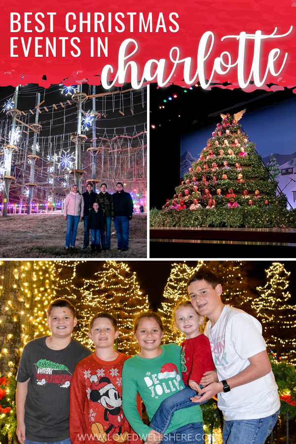 Best Christmas Events in Charlotte pin