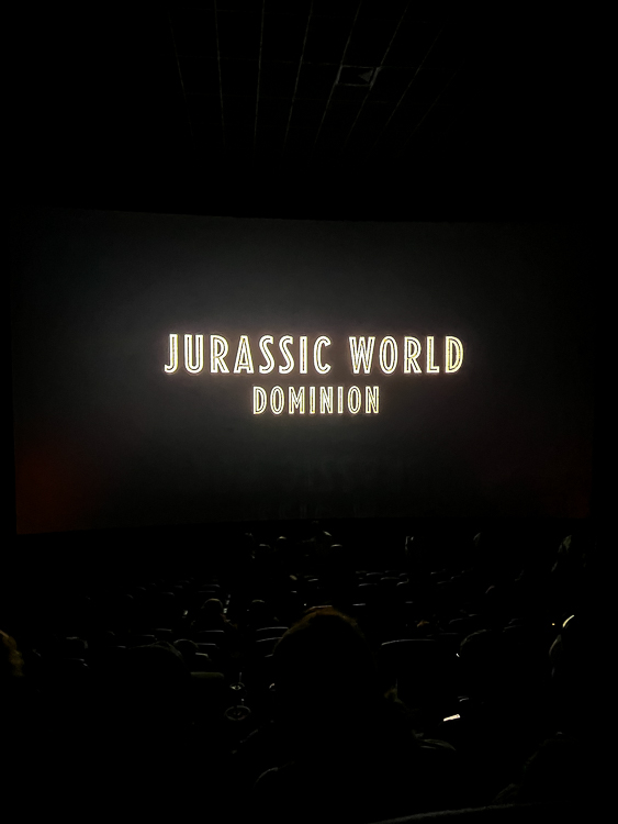 Jurassic World Dominion in the theater